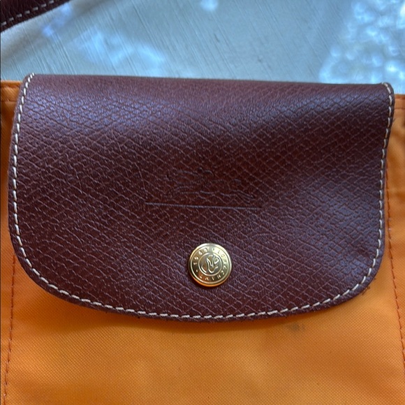 Longchamp Orange and Brown Women's Tote Bag - Picture 2 of 7